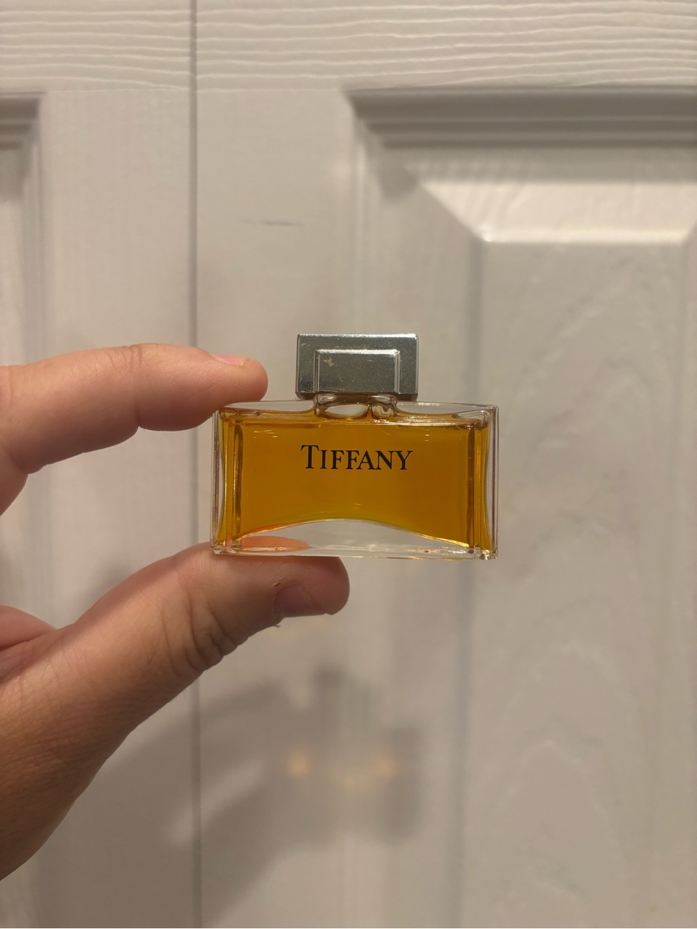 Vintage Tiffany Travel Perfume Bottle 1987